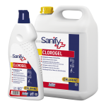 CLOROGEL - Detergente Higienizante a base Cloro Ativo 1L / 5KG