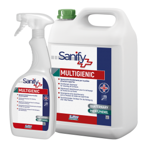 MULTIGIENIC - Desengordurante Desinfetante  de Multisuperficies 750ML / 5KG