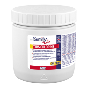 TABS CHLORINE - Pastilhas Efervescentes p/Higienização 500GR